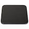 Dacasso Classic Black Leatherette Square Coaster AG-1055 - alternate 1
